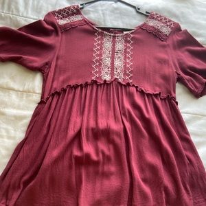 Knox Rose Baby Doll Style Shirt